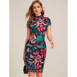 Floral Bodycon Dress